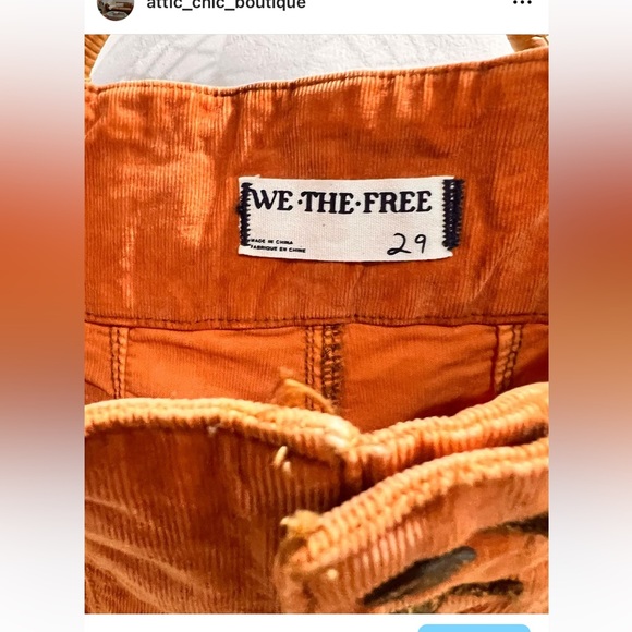 Free people Jayde cord flares - Picture 7 of 7